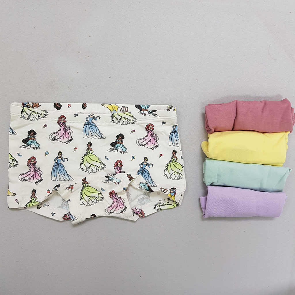 شورت 5 عددی دخترانه 30655 سایز 1.5 تا 12 سال مارک H&M