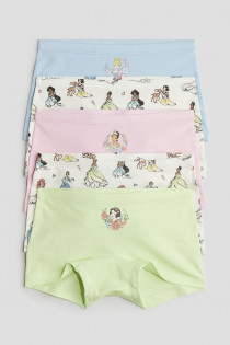 شورت 5 عددی دخترانه 30655 سایز 1.5 تا 12 سال مارک H&M