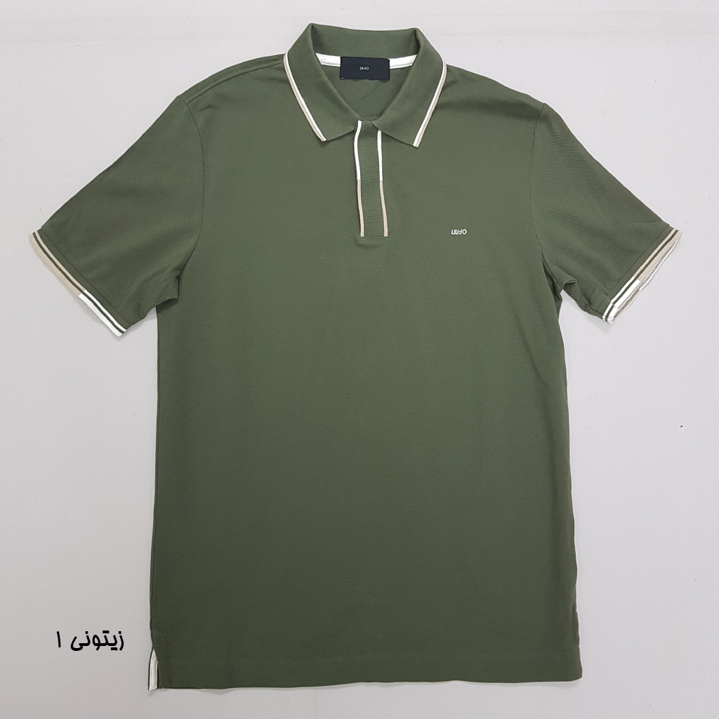 تی شرت یقه دار مردانه 30368 کد 2 مارک liu jo