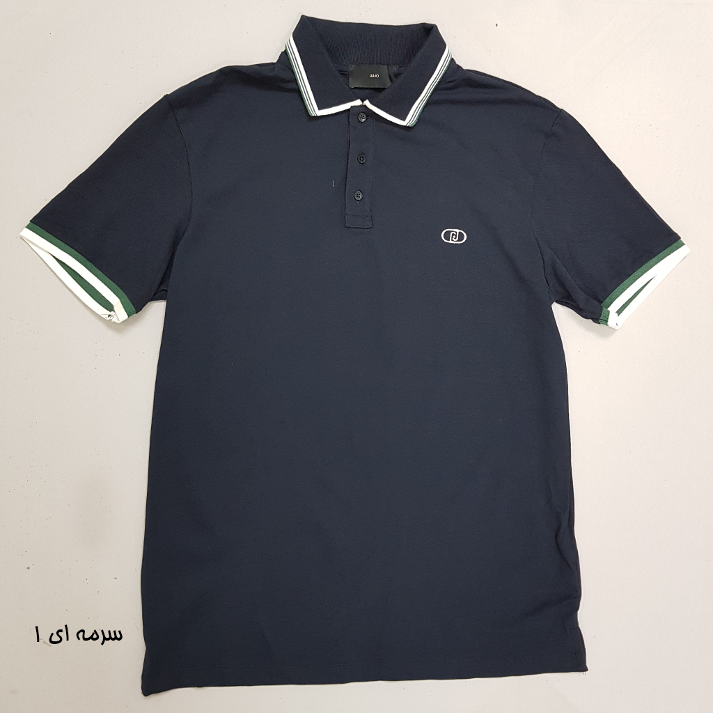 تی شرت یقه دار مردانه 30368 کد 2 مارک liu jo