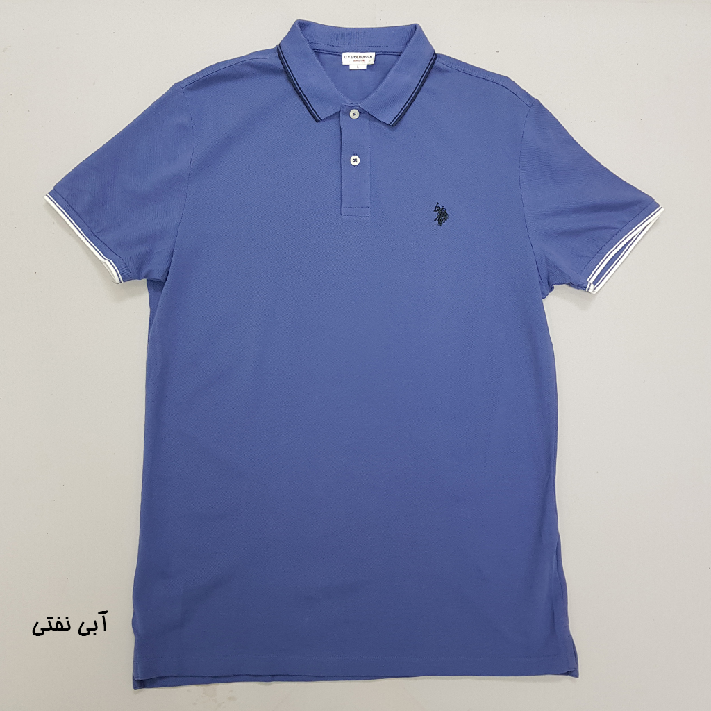 تی شرت یقه دار مردانه 30382 مارک US POLO ASSN