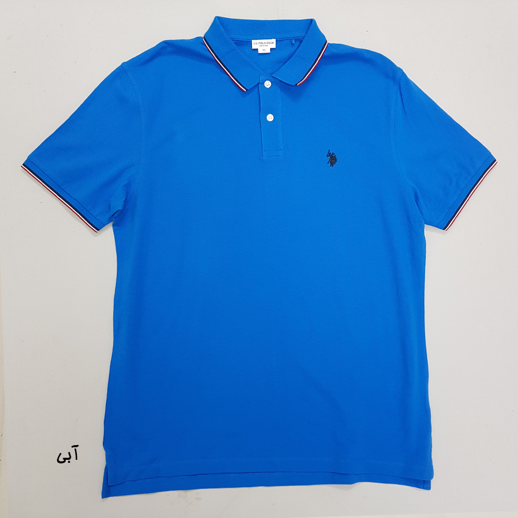تی شرت یقه دار مردانه 30382 مارک US POLO ASSN