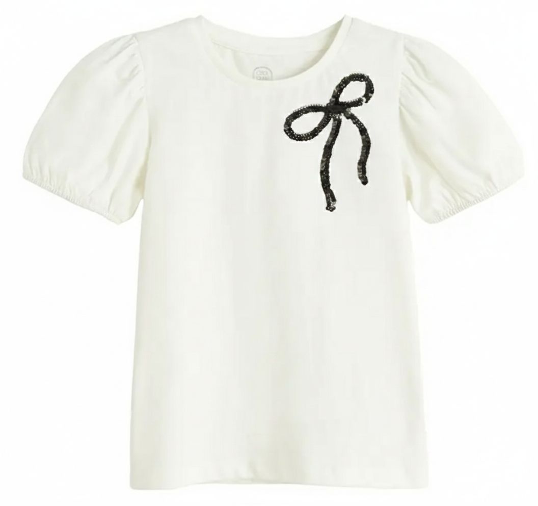 تی شرت دخترانه 30588 سایز 3 تا 9 سال کد 1 مارک COOL CLUB