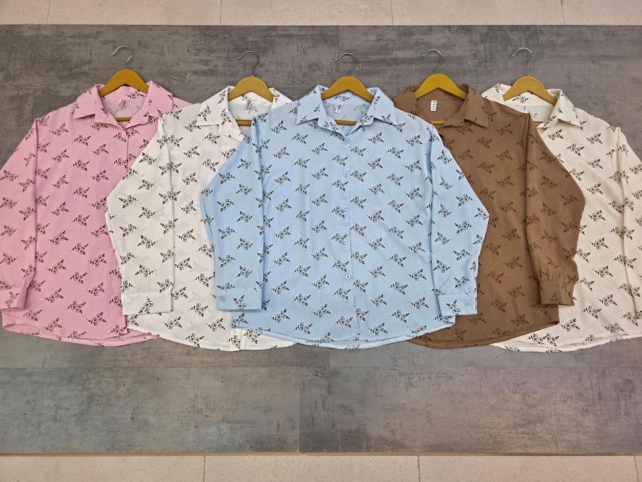 شومیز مجلسی گلدار نخی زنانه کد 419340