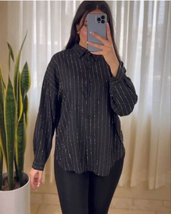 شومیز بلند مجلسی زنانه کد 419342