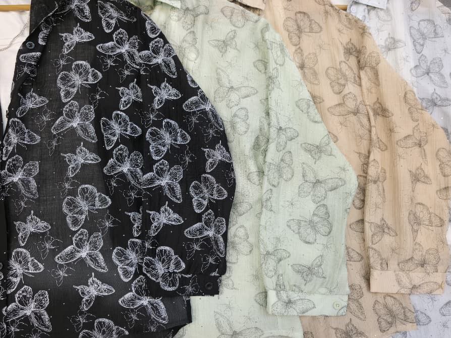 شومیز بلند نگین دار 2 تیکه مجلسی زنانه کد 419346