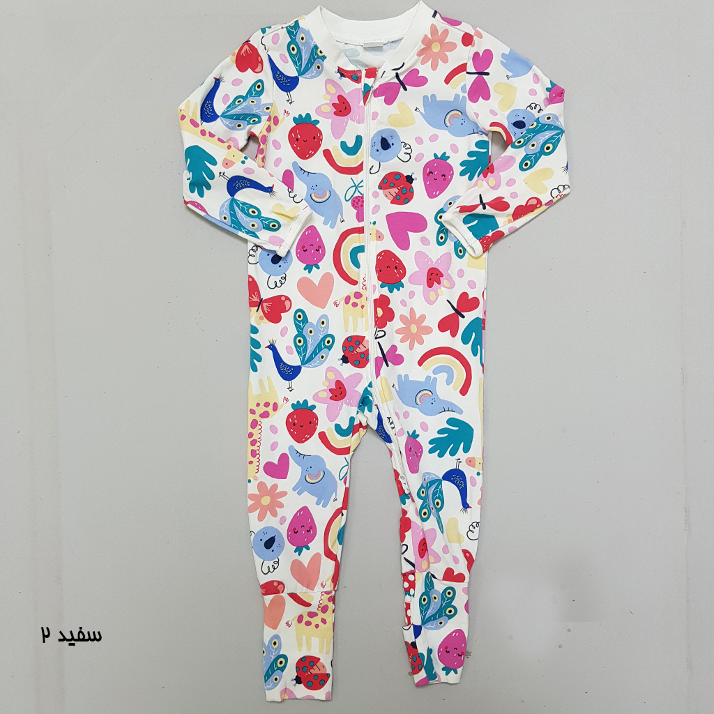 سرهمی دخترانه 30611 سایز بدوتولد تا 24 ماه کد 2 مارک ANKO