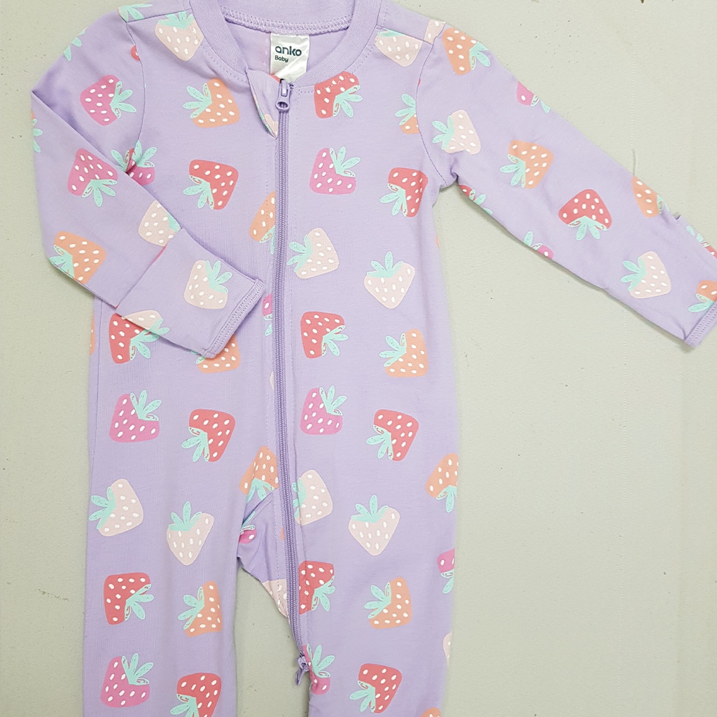 سرهمی دخترانه 30611 سایز بدوتولد تا 24 ماه کد 2 مارک ANKO