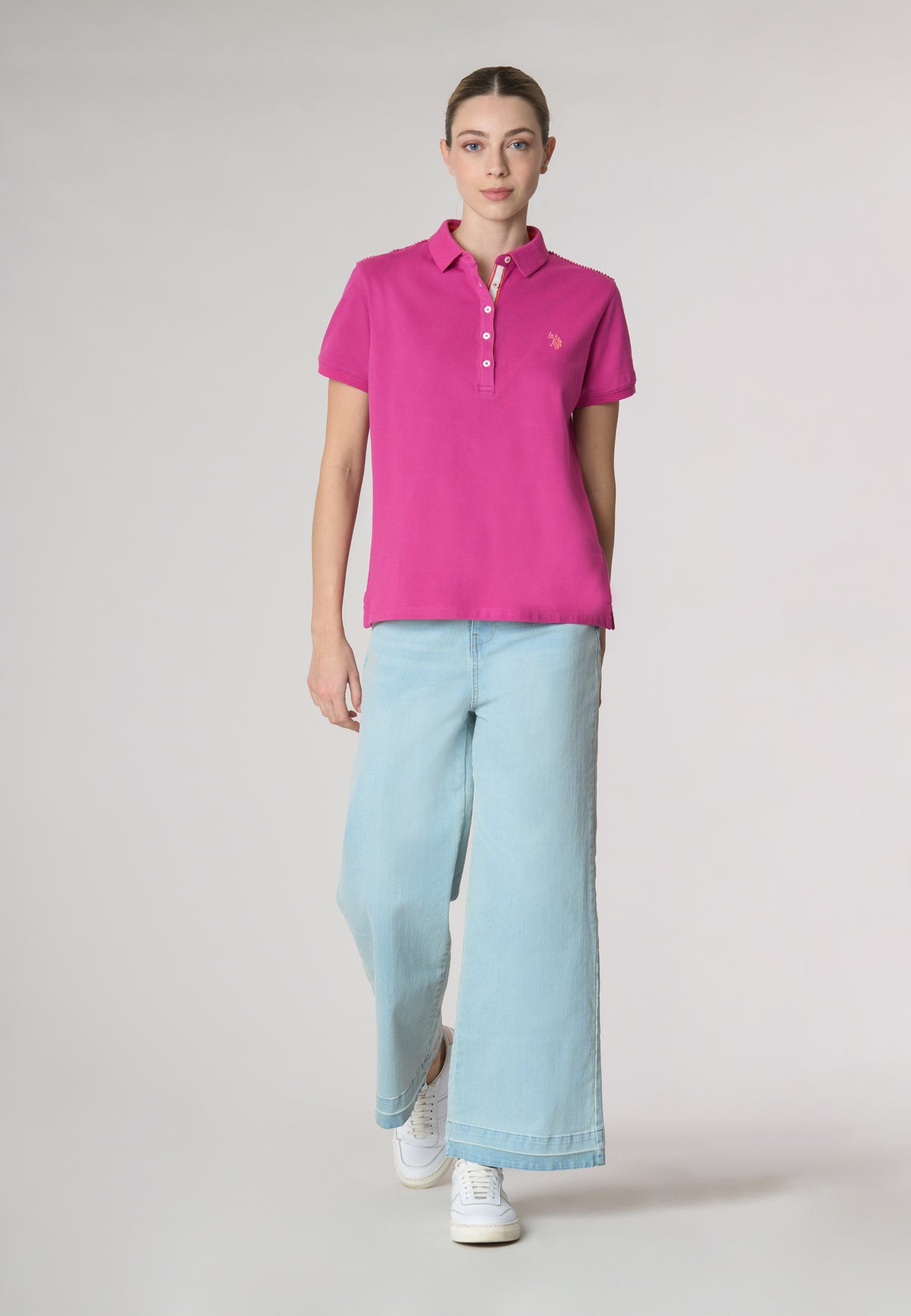 تی شرت زنانه 30383 مارک US POLO ASSN