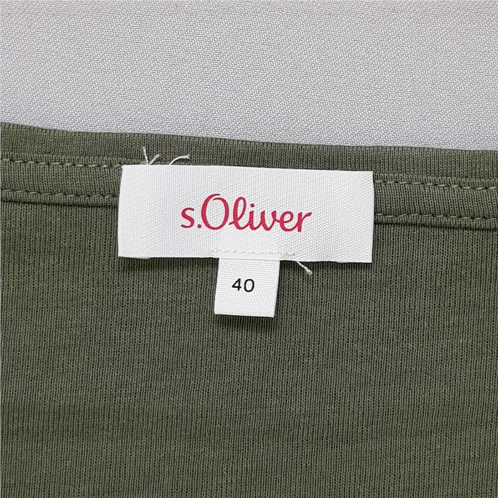 تی شرت زنانه 30409 سایز 36 تا 44 مارک S.Oliver