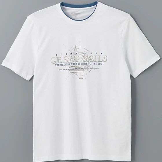 تی شرت مردانه 30401 مارک LC WAIKIKI