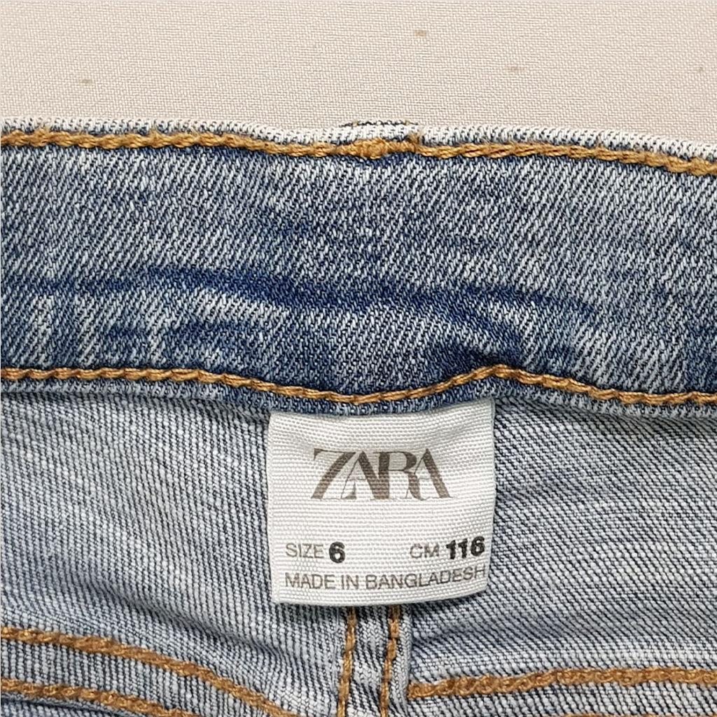 شلوار جینز 30624 سایز 6 تا 14 سال کد 2 مارک ZARA