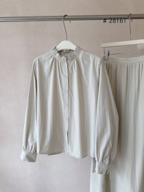 شومیز کتان زنانه کد 419367