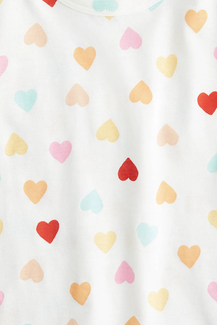 تی شرت دخترانه 30731 سایز 1.5 تا 10 سال مارک H&M