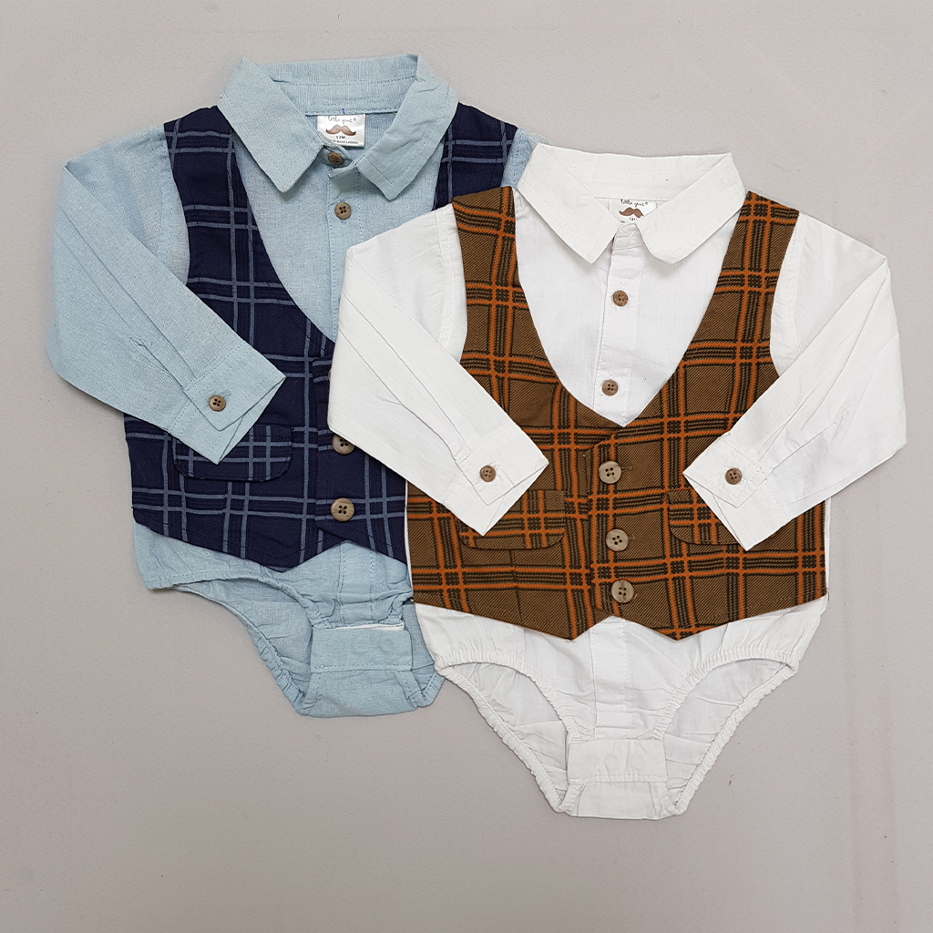 پیراهن بادی پسرانه 30659 سایز 12 تا 24 ماه مارکnext