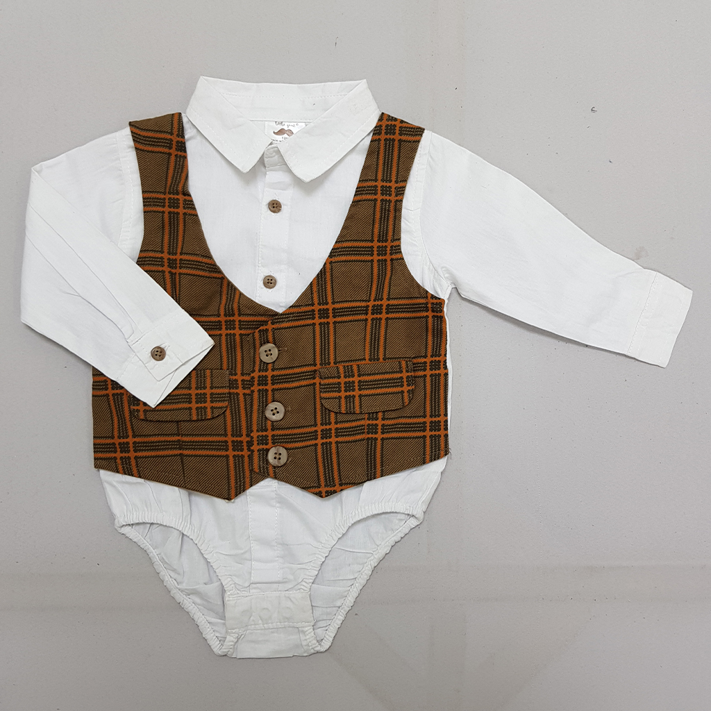 پیراهن بادی پسرانه 30659 سایز 12 تا 24 ماه مارکnext