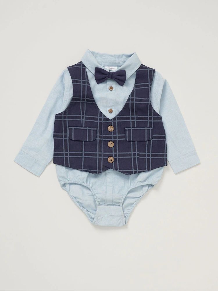 پیراهن بادی پسرانه 30659 سایز 12 تا 24 ماه مارکnext