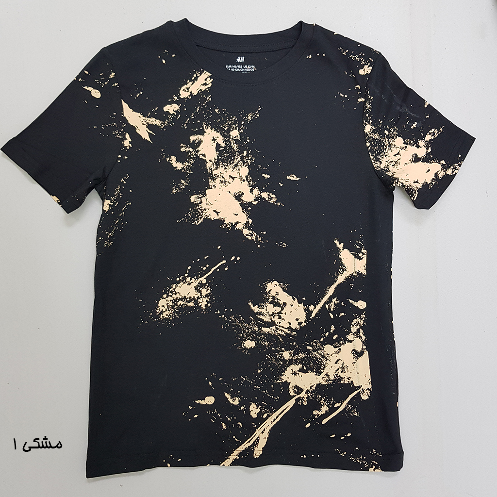 تی شرت پسرانه 30848 سایز 9 تا 12 سال مارک H&M