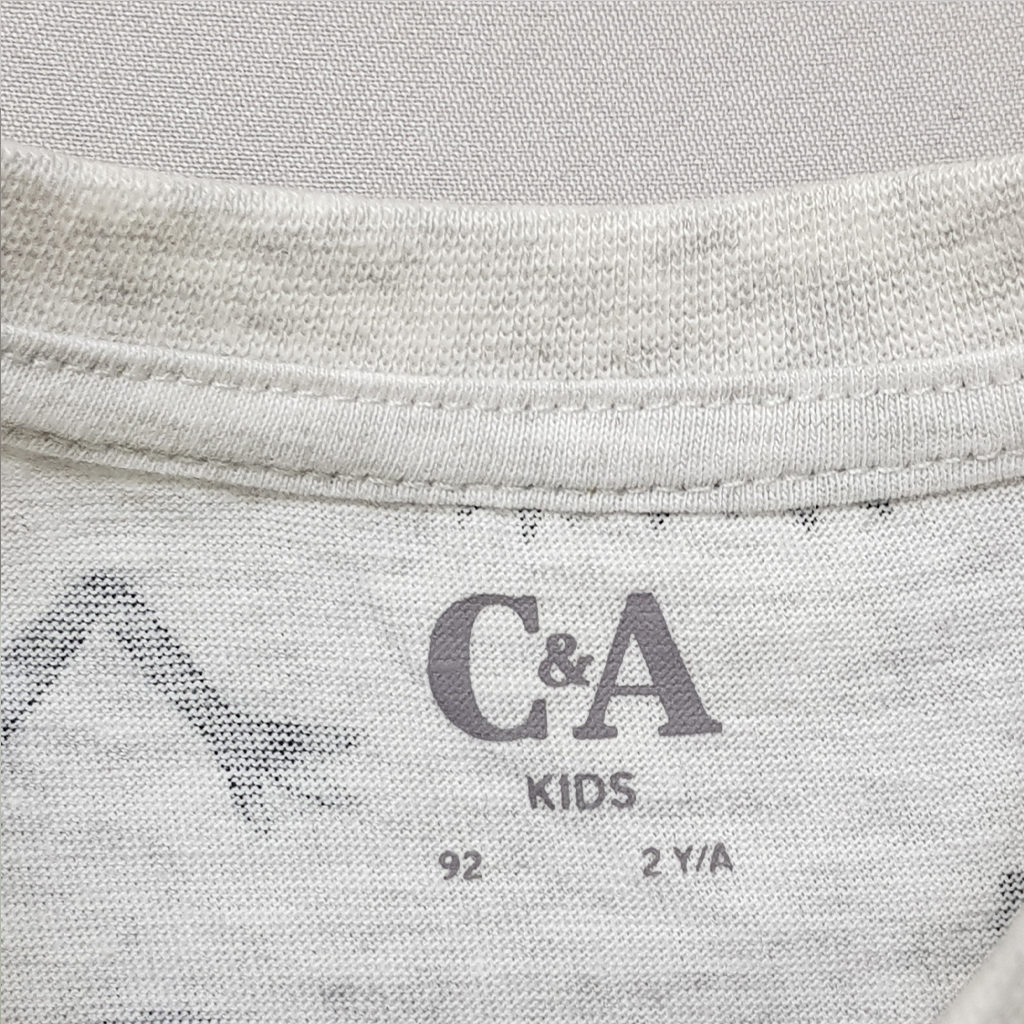 تی شرت پسرانه 30722 سایز 2 تا 10 سال مارک C&A