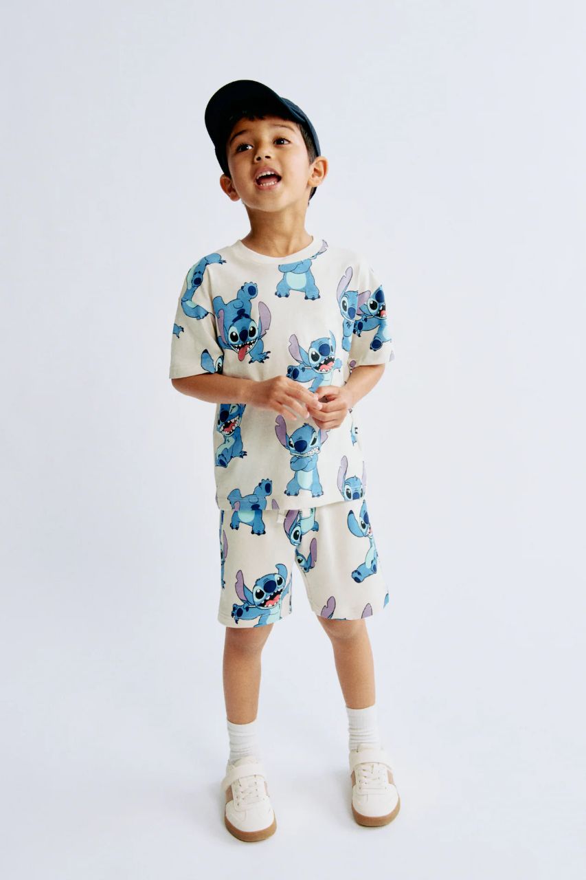 شلوارک پسرانه 30806 سایز 1.5 تا 11 سال مارک H&M
