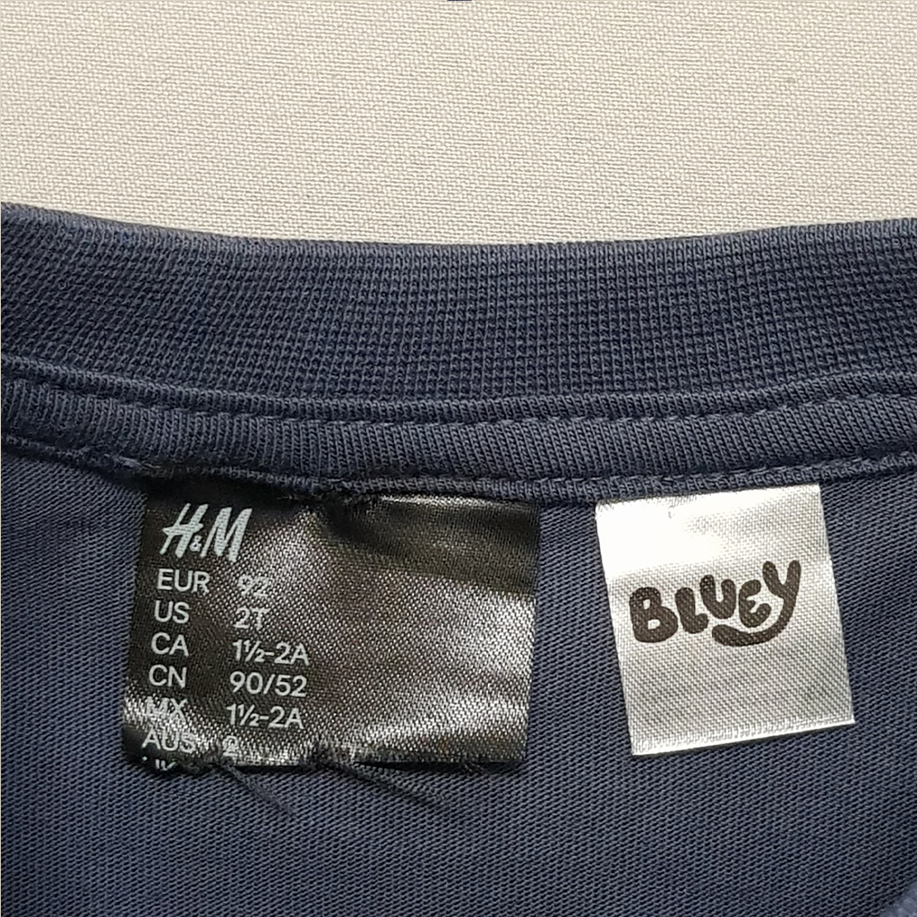 تی شرت پسرانه 30733 سایز 1.5 تا 12 سال مارک H&M
