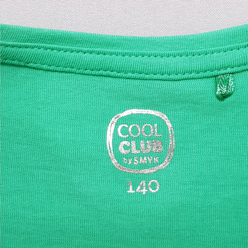 تی شرت دخترانه 30592 سایز 10 تا 15 سال مارک COOL CLUB