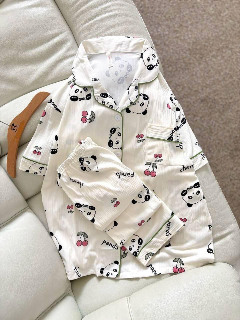 ست دو تیکه نخ کریشه زنانه کد 419375