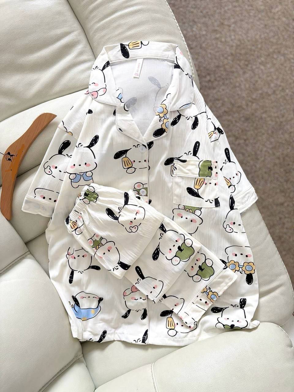 ست دو تیکه نخ کریشه زنانه کد 419390