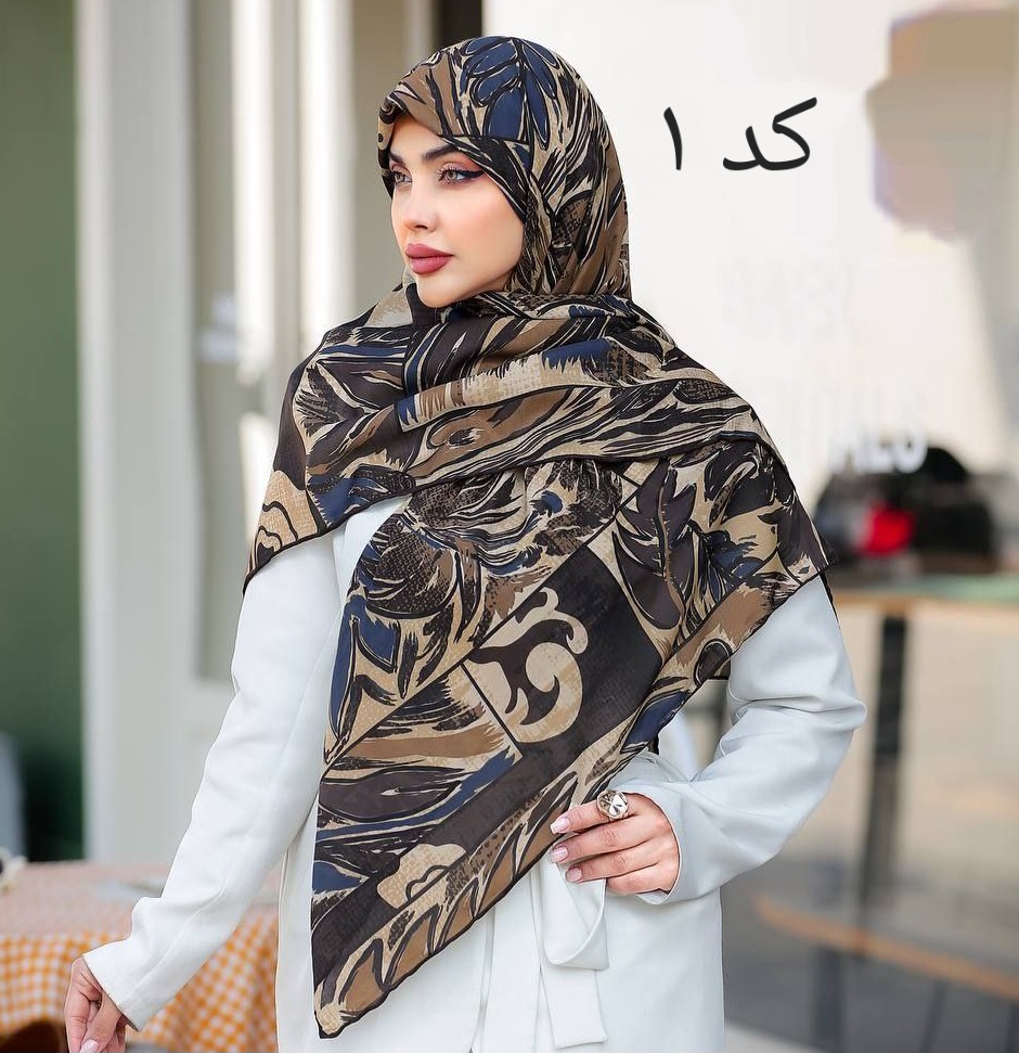 روسری نخی وال ترک دست دوز  زنانه کد 2205721