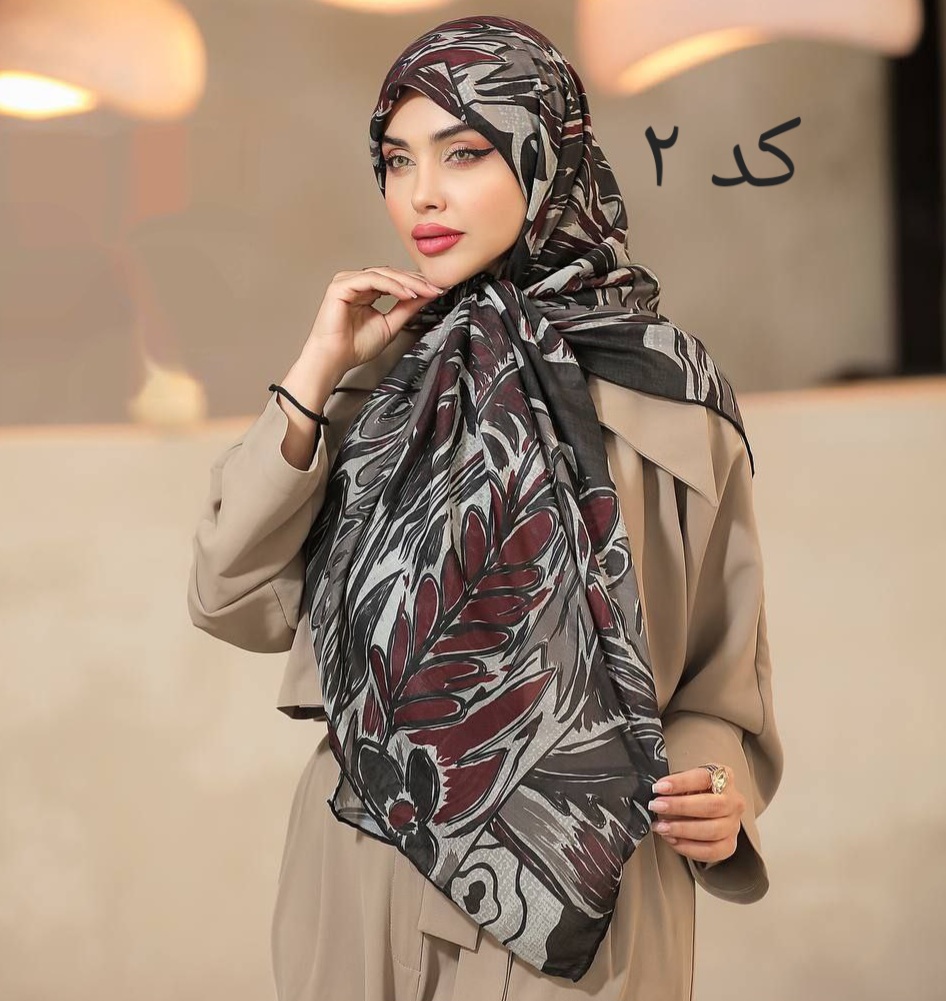 روسری نخی وال ترک دست دوز  زنانه کد 2205721