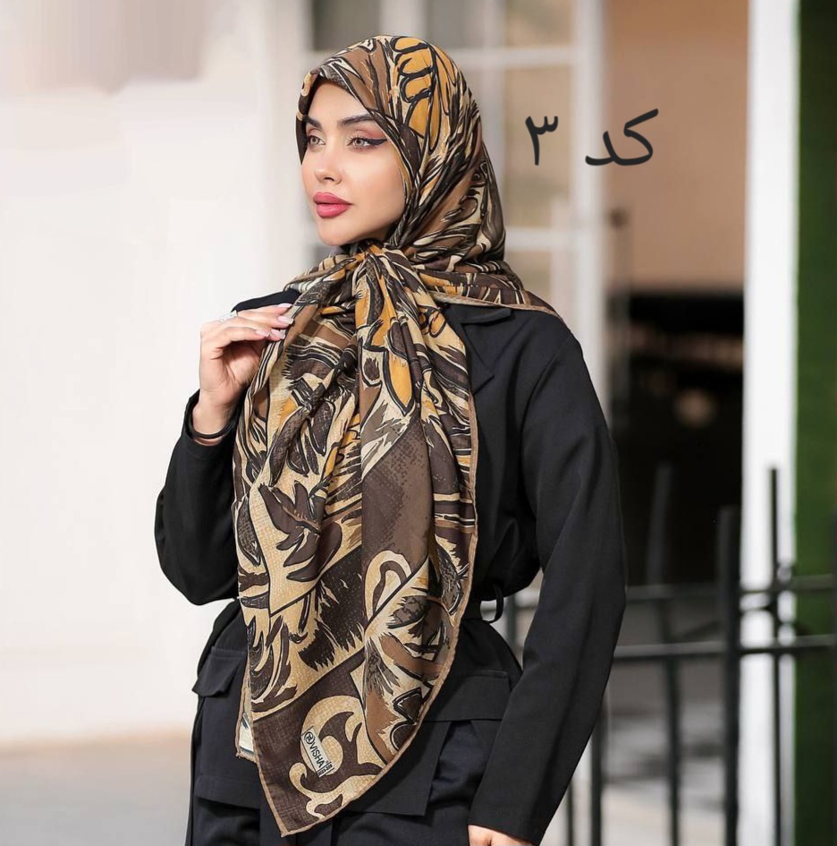 روسری نخی وال ترک دست دوز  زنانه کد 2205721