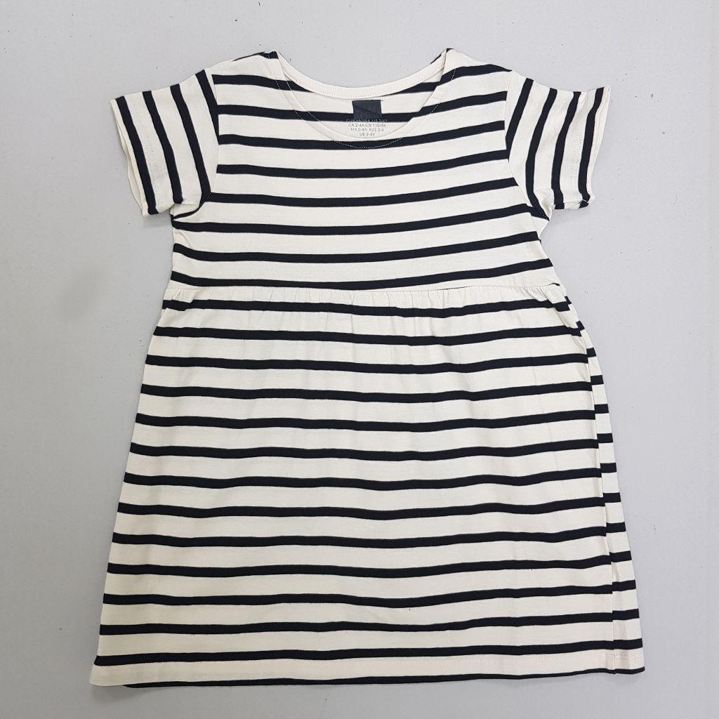 سارافون دخترانه 30526 سایز 1.5 تا 10 سال مارک H&M