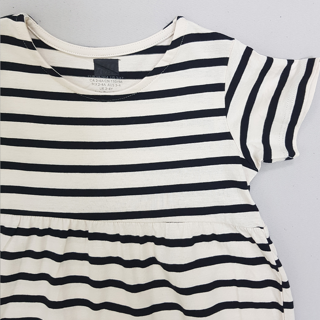 سارافون دخترانه 30526 سایز 1.5 تا 10 سال مارک H&M