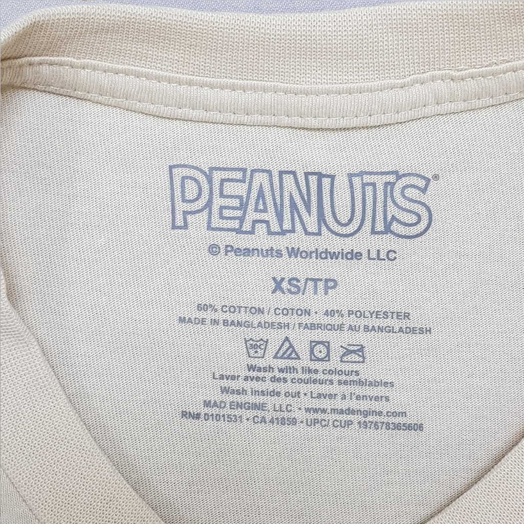 تی شرت بزرگسال 30934 مارک PEANUTS   *
