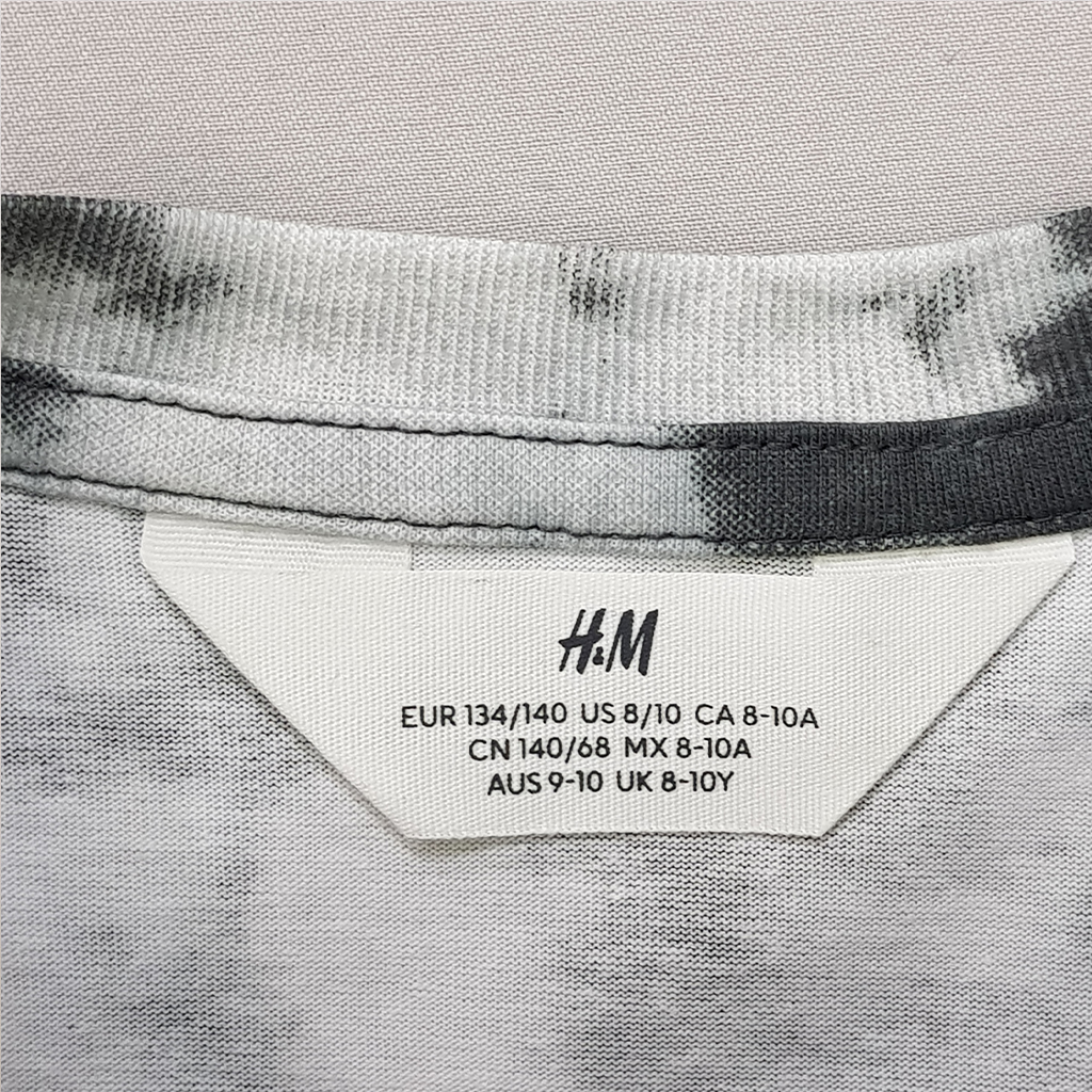 تی شرت پسرانه 30849 سایز 9 تا 15 سال مارک H&M