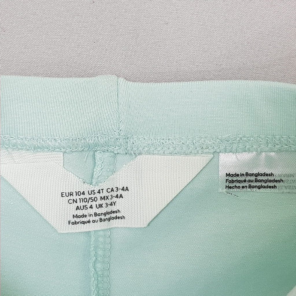 ساپورت دخترانه 30937 سایز 1.5 تا 11 سال مارک H&M