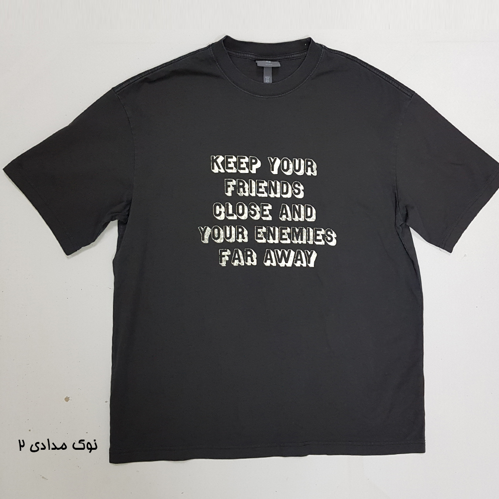 تی شرت مردانه 30389 کد 3 مارک H&M