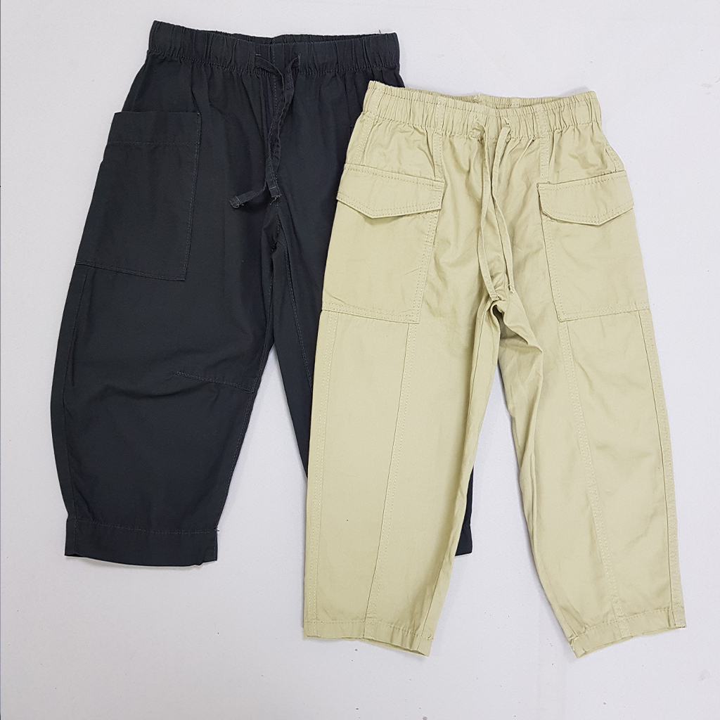 شلوار کتان 30895 سایز 1.5 تا 10 سال مارک H&M