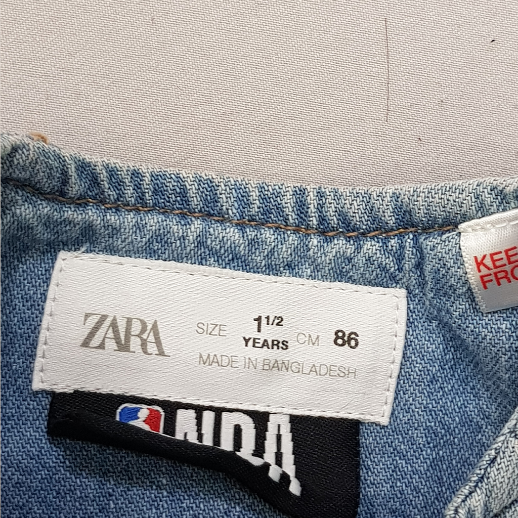 پیراهن پسرانه 30885 سایز 1 تا 5 سال مارک ZARA