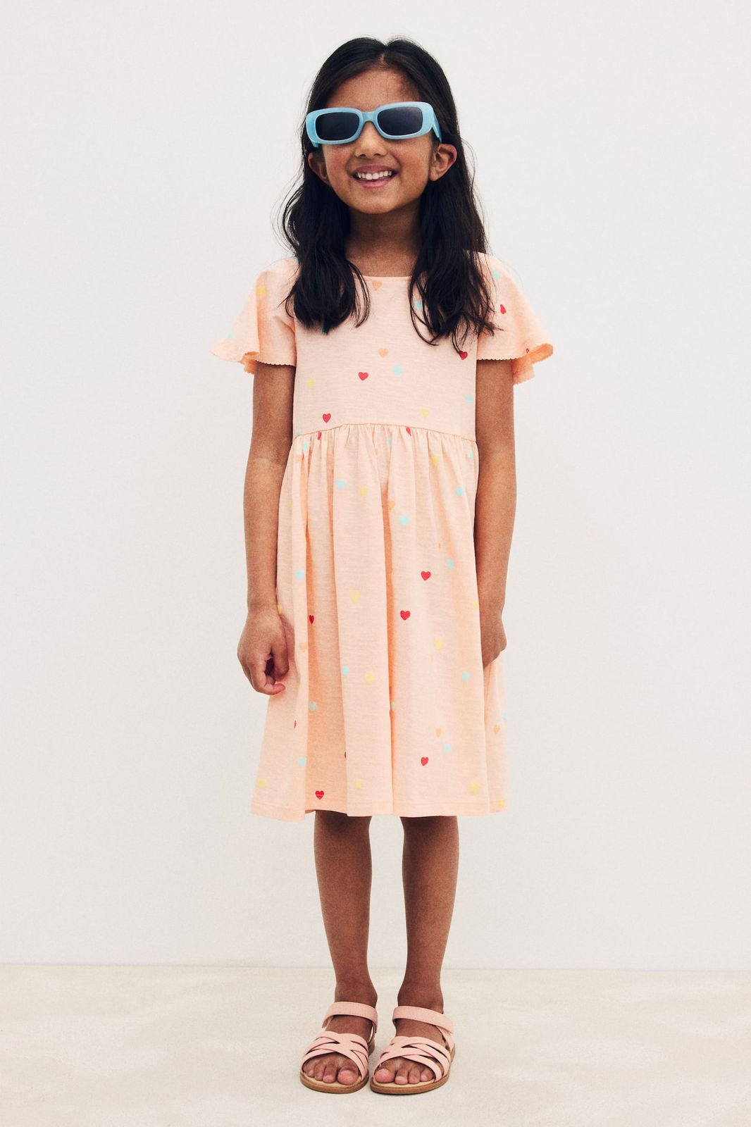 سارافون دخترانه 30729 سایز 1.5 تا 12 سال کد 1 مارک H&M