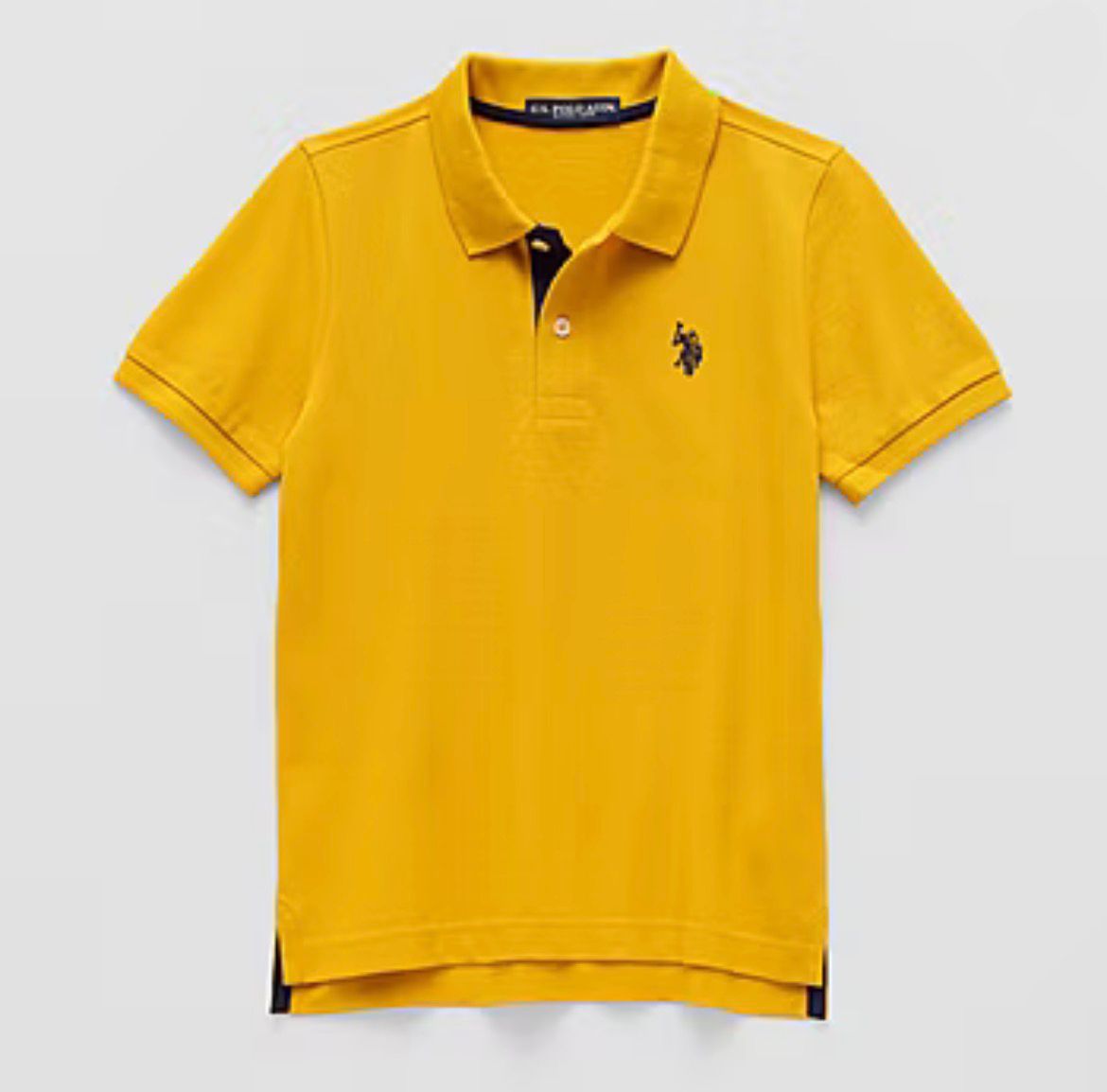 تی شرت یقه دار پسرانه 30847 سایز 4 تا 18 سال کد 2 مارک US POLO ASSN