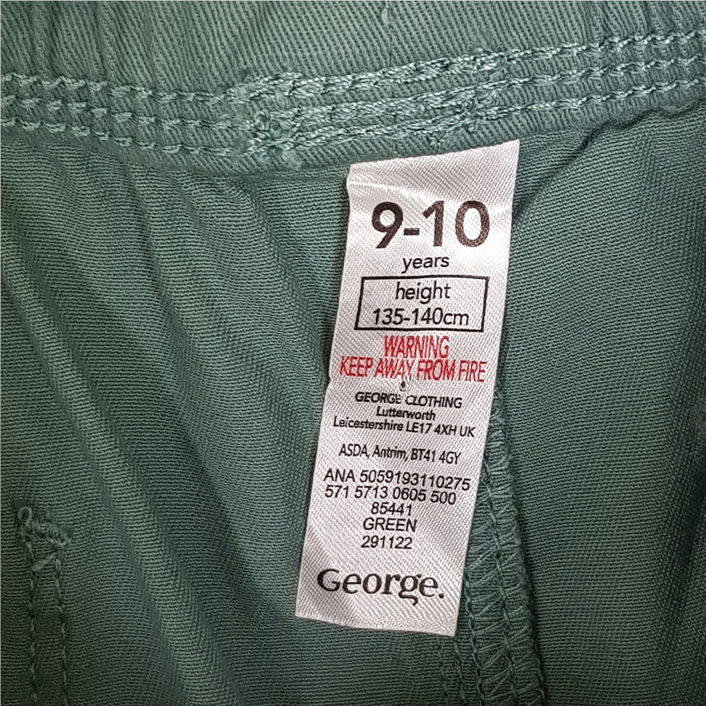 شلوار کارگو پسرانه 30795 سایز 5 تا 15 سال مارک George