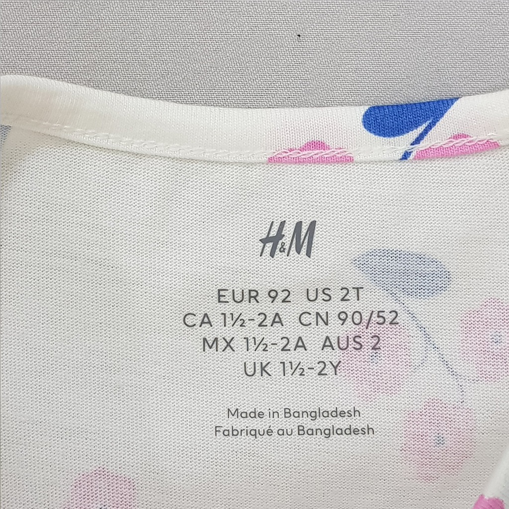 سارافون دخترانه 30726 سایز 1.5 تا 10 سال مارک H&M