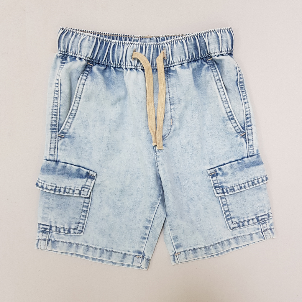 شلوارک جینز پسرانه 30753 سایز 2 تا 10 سال مارک H&M