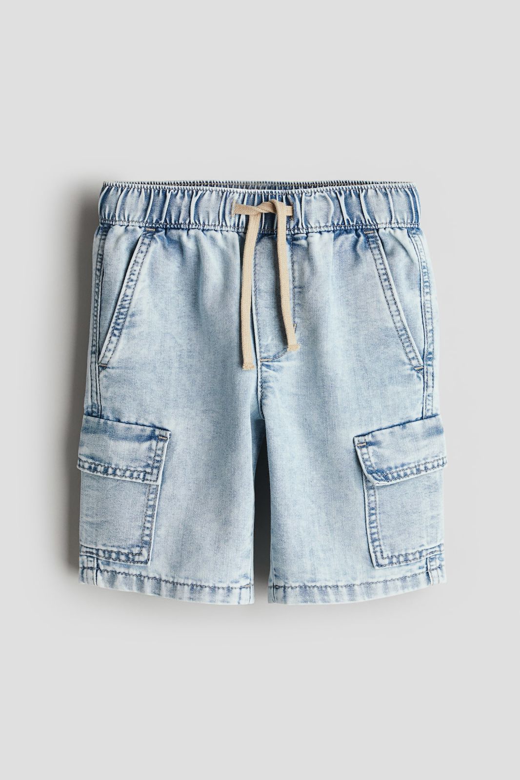شلوارک جینز پسرانه 30753 سایز 2 تا 10 سال مارک H&M