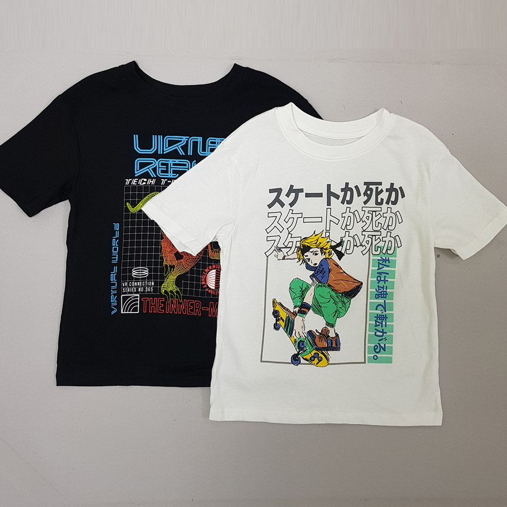 تی شرت پسرانه 30738 سایز 3 تا 14 سال مارک Tex