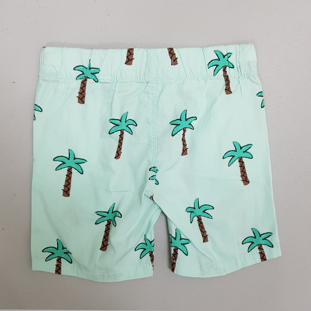 شلوارک کتان پسرانه 30793 سایز 1.5 تا 6 سال مارک H&M