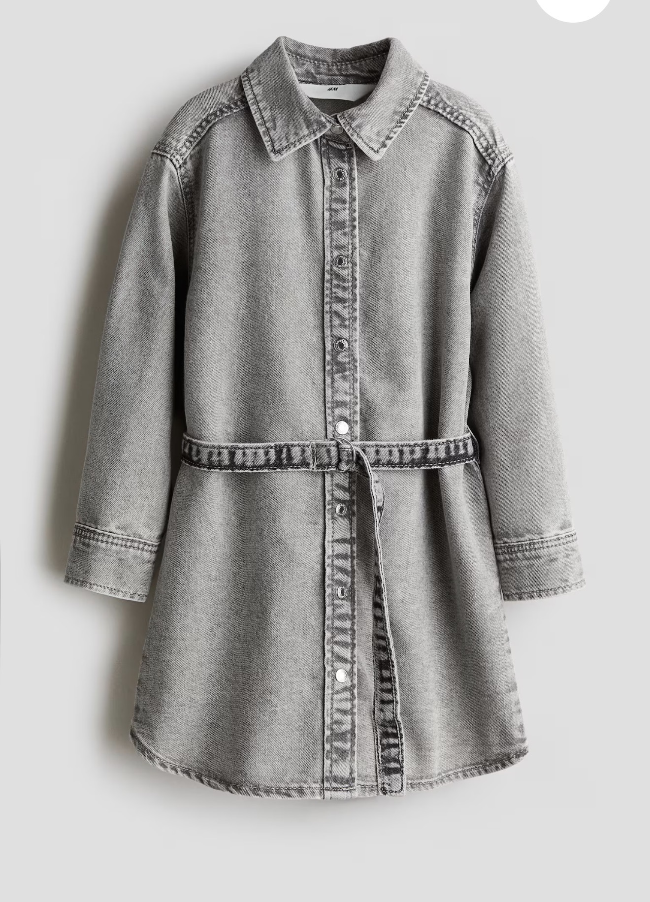 مانتو جینز دخترانه 30886 سایز 1.5 تا 9 سال مارک H&M