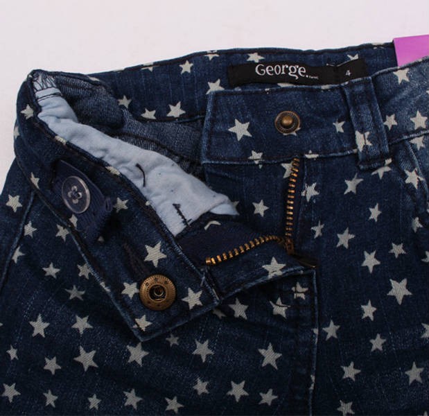 شلوار جینز دخترانه 100986 سایز 4 تا 16 سال مارک GEORGE