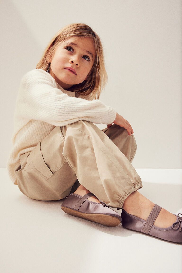 شلوار دخترانه 30898 سایز 2 تا 12 سال مارک H&M